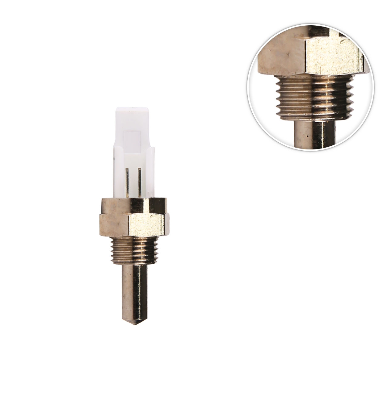 sonda sensore gialla bianca in ottone