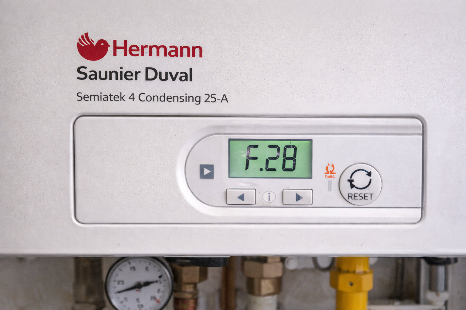 Codici errore caldaia Hermann Saunier Duval Semiatek 4 Condensing 25-A