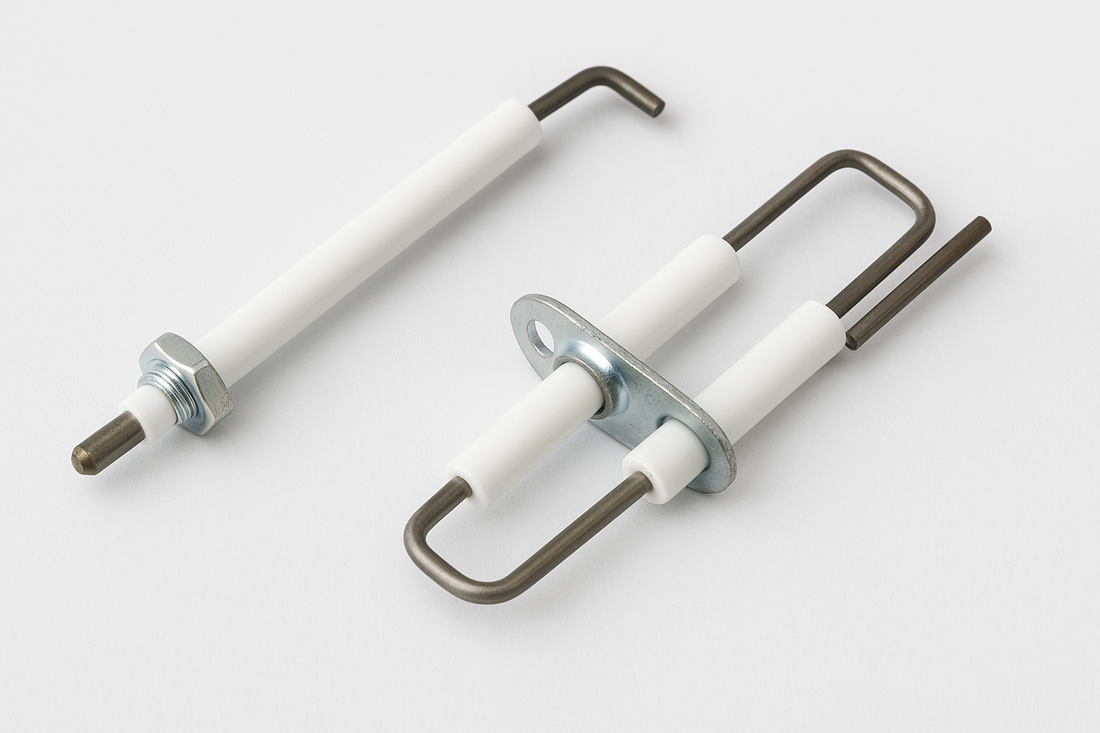 Elettrodi e candelette scaldabagno a gas per accensione e rilevazione fiamma – Ricambi Caldaie Fast