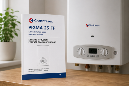 Libretto istruzioni e manuale caldaia Chaffoteaux Pigma 25 FF PDF originale