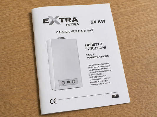 Libretto istruzioni Extra Intra 24 KW manuale PDF della caldaia