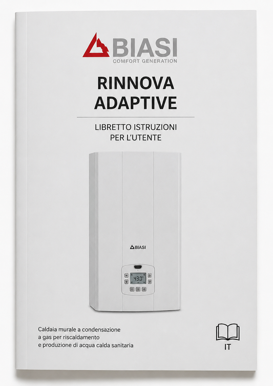 Manuale Biasi Rinnova Adaptive PDF - Libretto istruzioni e documentazione caldaia