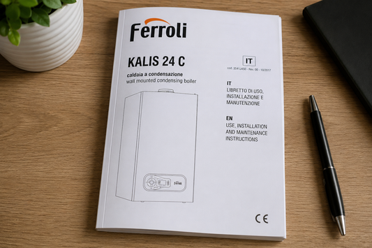 Manuale Ferroli Kalis 24 C PDF libretto istruzioni caldaia a condensazione Ferroli