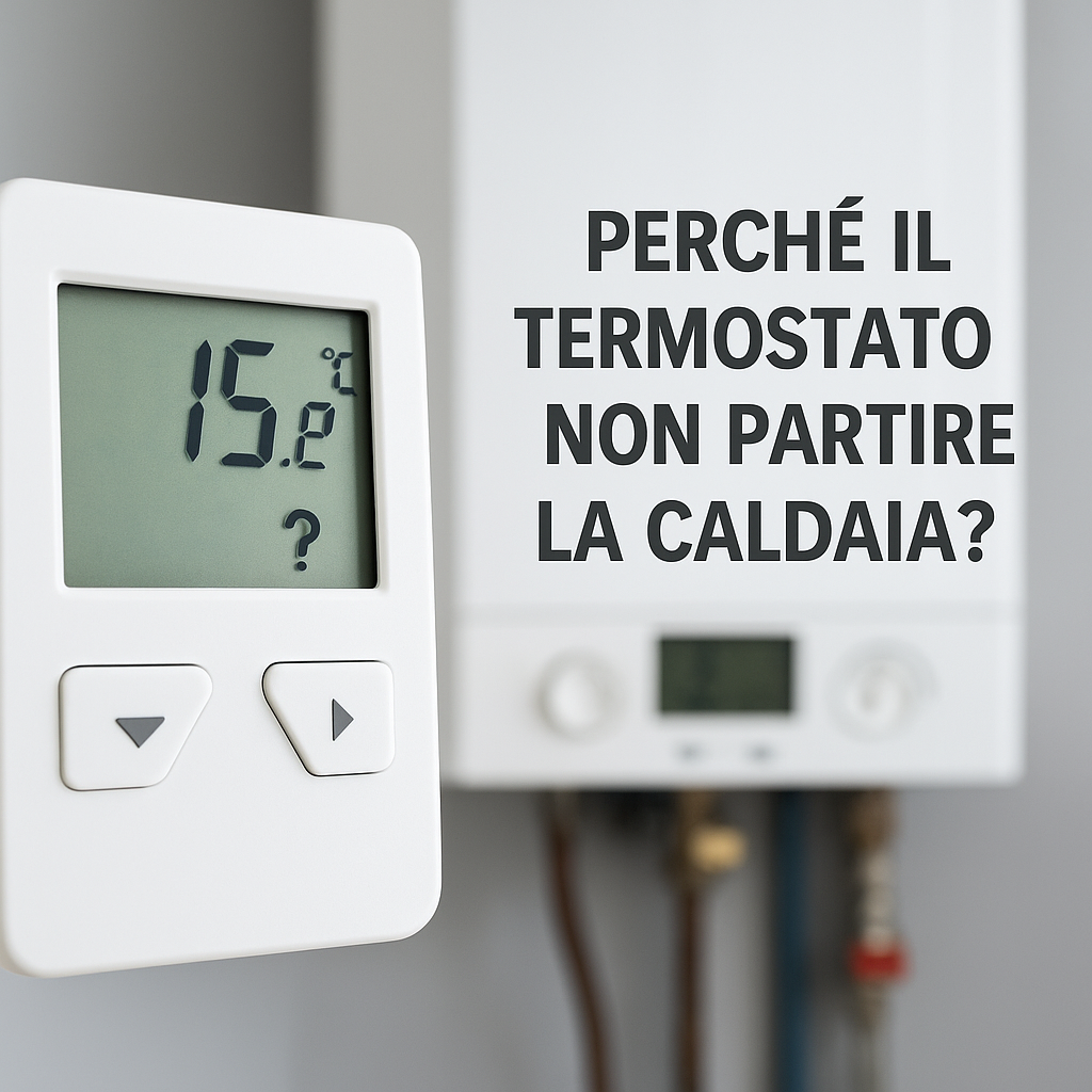 Termostato caldaia che non fa partire l’impianto, guida alle cause e soluzioni pratiche