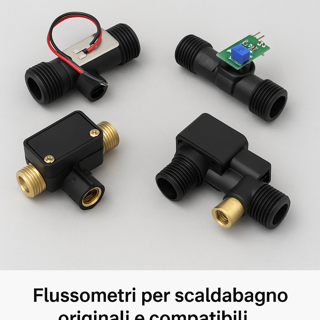 Flussometri per scaldabagno originali e compatibili, ricambi di qualità disponibili online