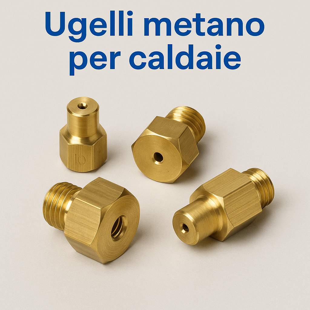 Ugelli metano per caldaie in ottone ricambio originale