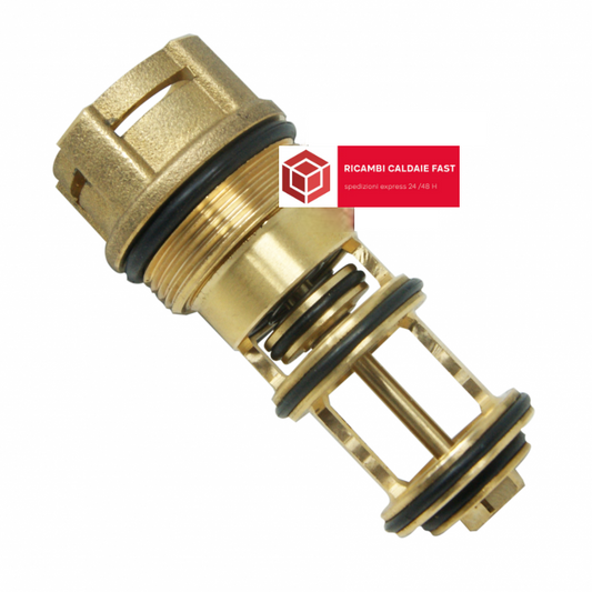 Cartuccia valvola 3 vie ottone colore oro per caldaia Baxi 7726370