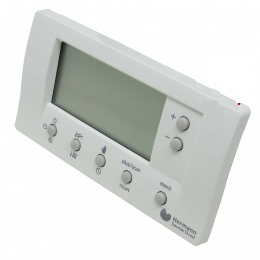 comando bianco con tasti e display