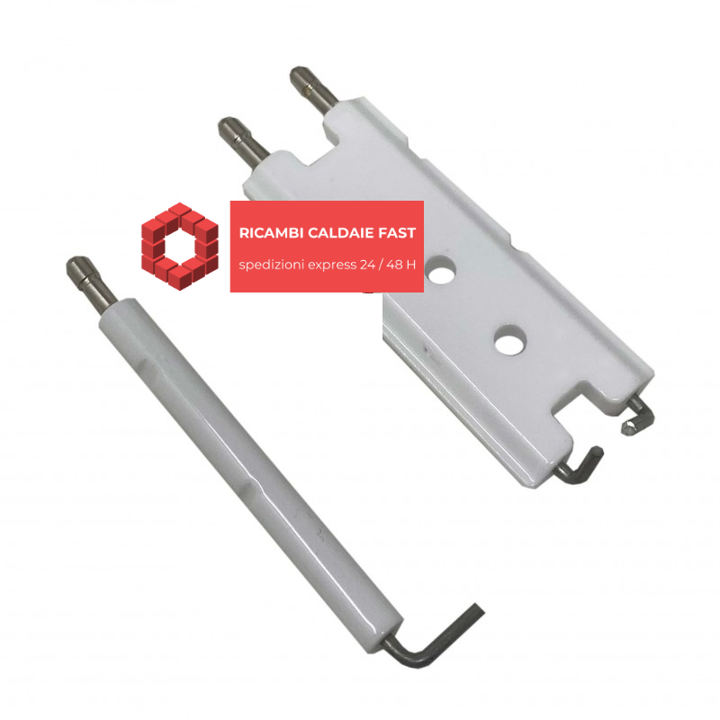 Elettrodo grigio per scaldabagno Junkers  87181070500 