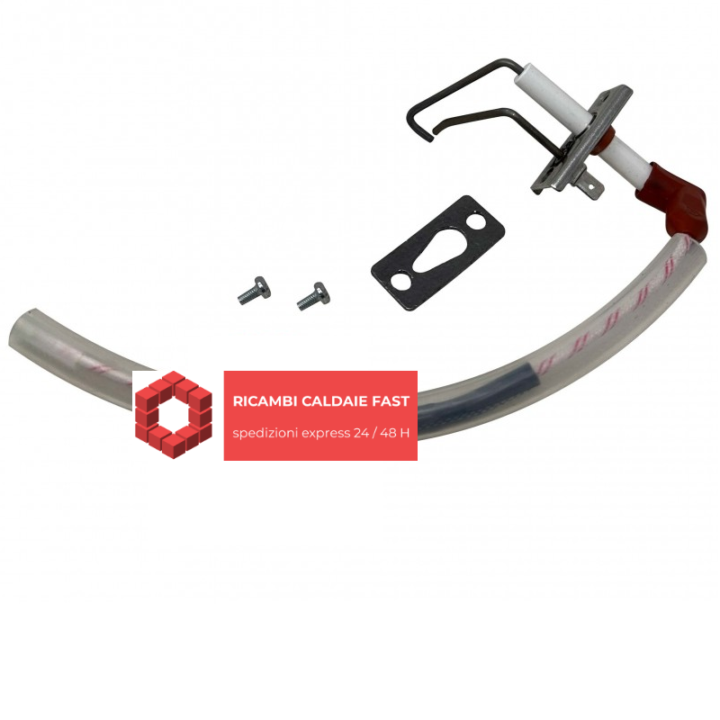 Elettrodo candeletta con guarnizioni per Ariston  65122419 