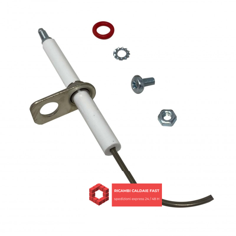 Elettrodo rilevazione condensa grigio per Riello 4365868
