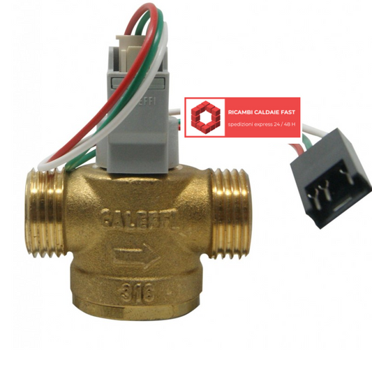 Flussometro Caleffi 316 Ferroli 39804220 e 39807440