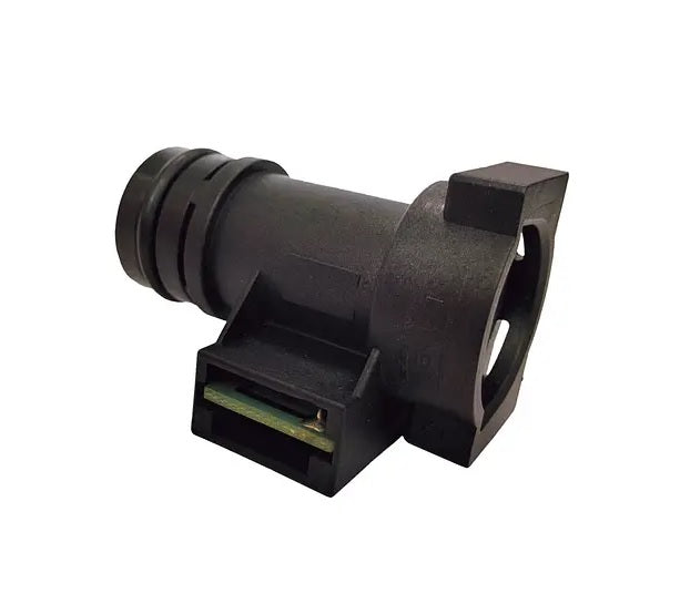 flussostato nero rotondo
