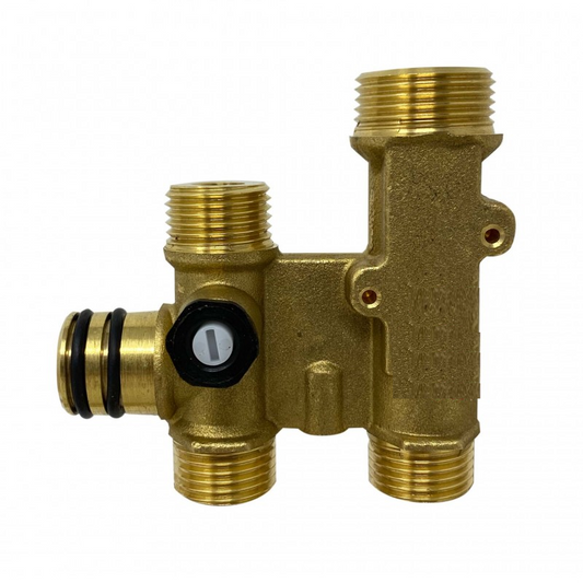 Kit in ottone flussostato colore oro per caldaie Baltur