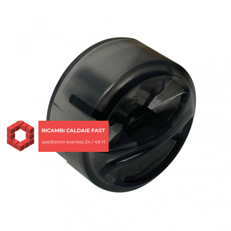 Manopola di ricambio nera per baxi eco 