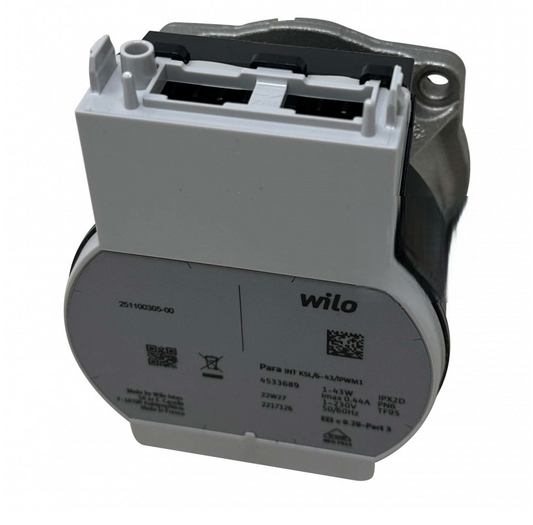 motore pompa wilo elettronico grigio