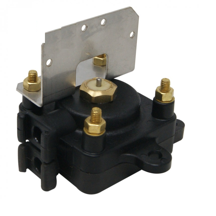 pressostato acqua nero con viti ottone