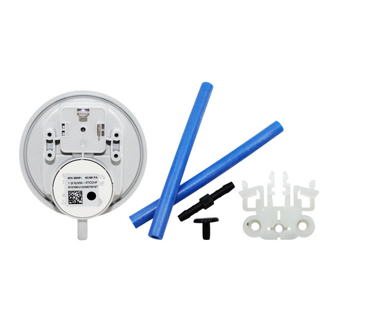 pressostato rotondo con kit di montaggio