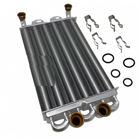 scambiatore grigio bitermico per caldaie radiant 