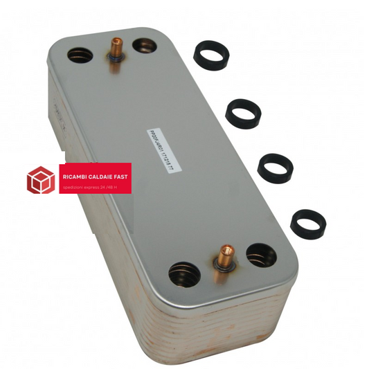 Scambiatore Ferroli 39829110 per Divatop, Econcept, Fersystem