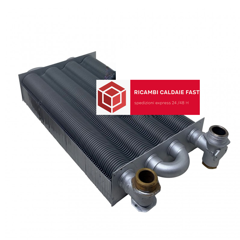 Scambiatore primario Grigio per caldaie Vaillant 0020071573
