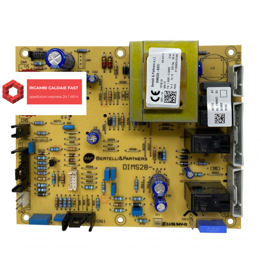 scheda giallo B&P DIMS28-BX01  JJJ005687020 005687020 5687020