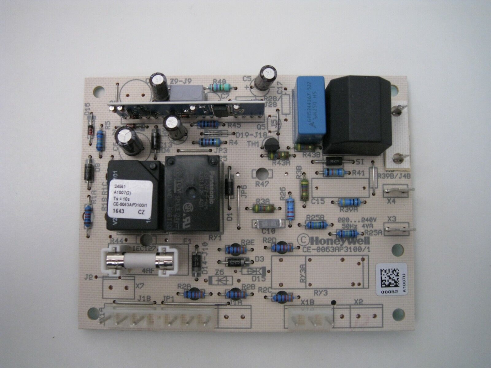 scheda elettronica grigia honeywell con confezione 