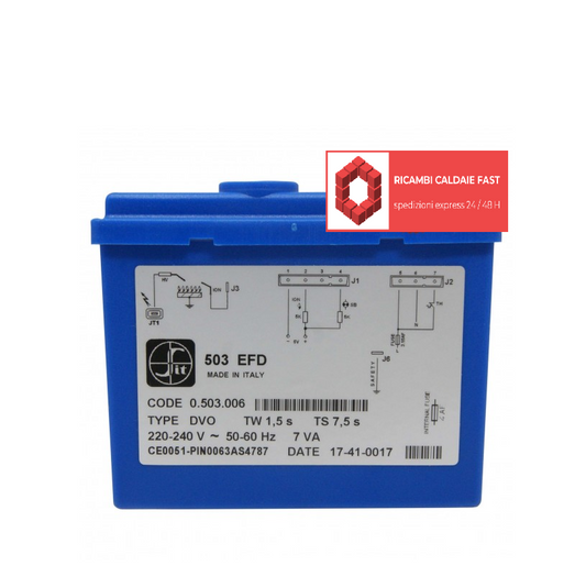 scatola blu elettronica
