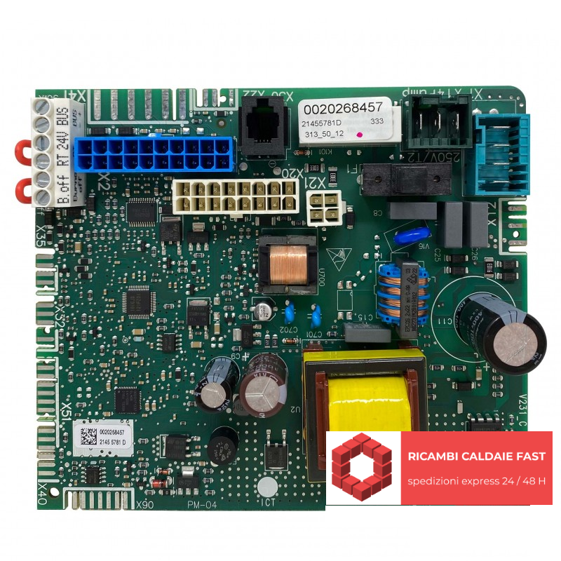 Scheda elettronica verde per Vaillant 0010048592