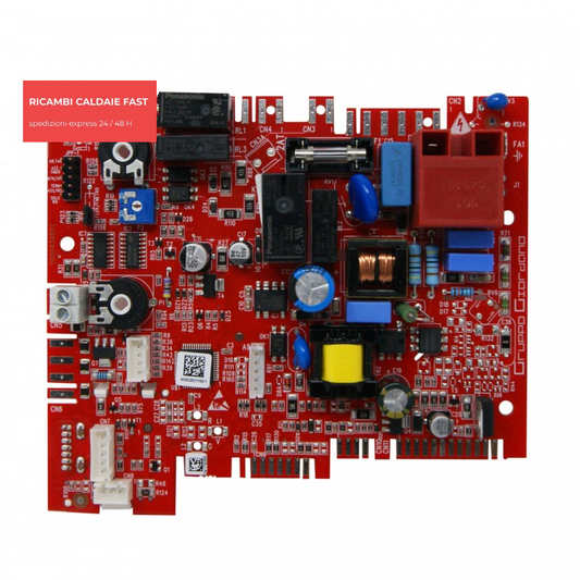 scheda rossa elettronica per caldaie sylber modello Mp05 codice 20049611