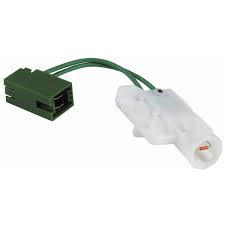 sensore fumi bianco con filo verde
