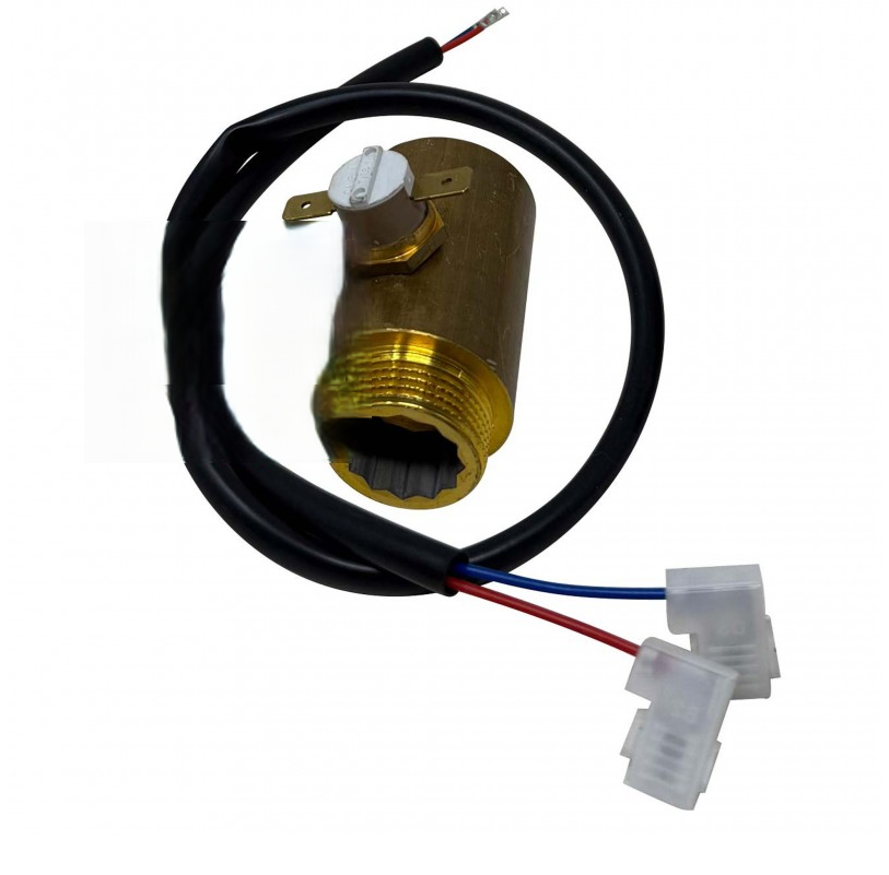 trasduttore bianco rotondo con sonda