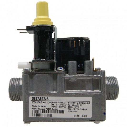 Pmax : 60 mbar Po : 1..37 bar class B Voltaggio : 230 Vac