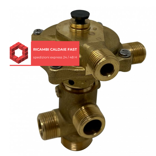 Valvola pressostatica deviatrice per Arca Aeternafast, Deafast, Ecofast, Panelfast, Stylofast VAL0031P1