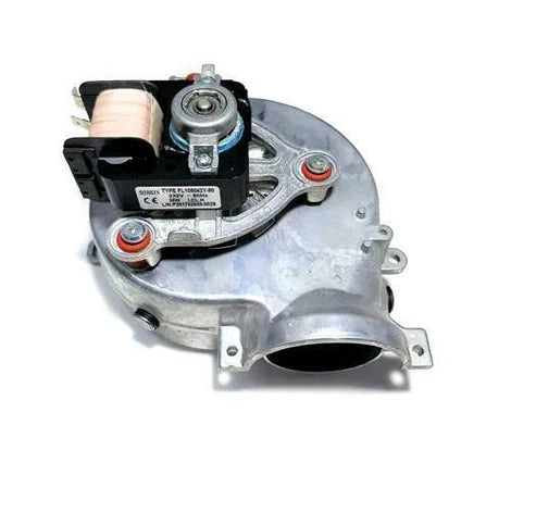 ventilatore rotondo grigio con chiocciola