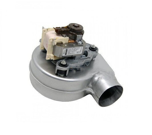 ventilatore grigio rotondo con chiocciola