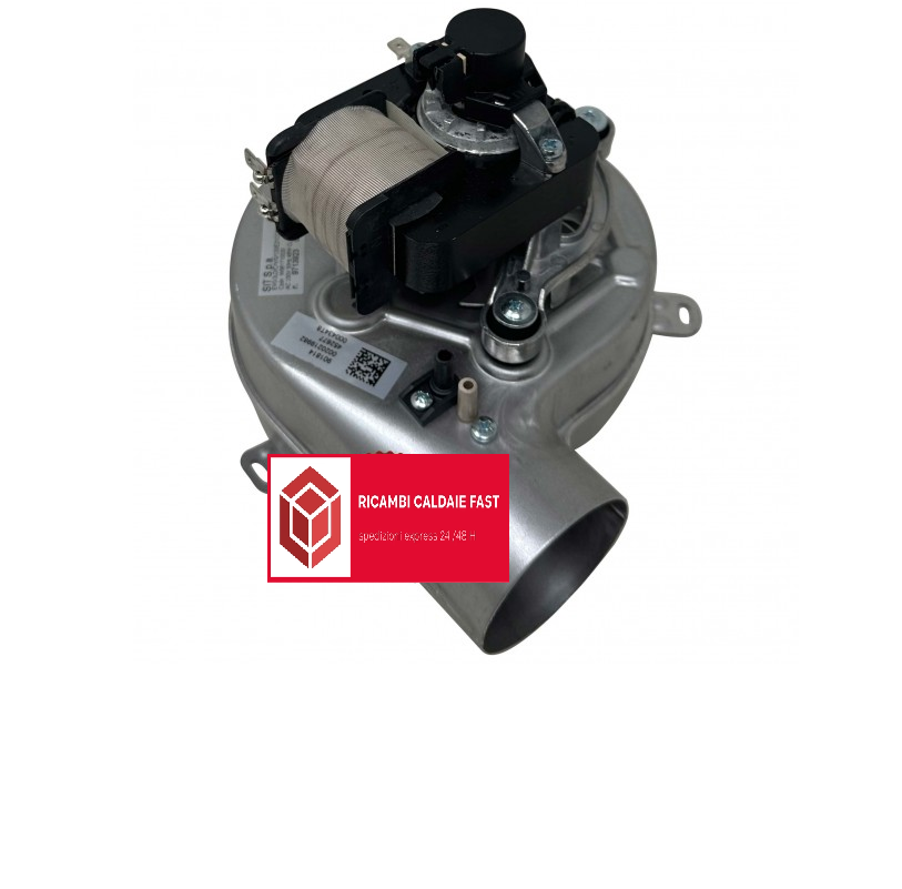 ventilatore chiocciola con bocca rotonda