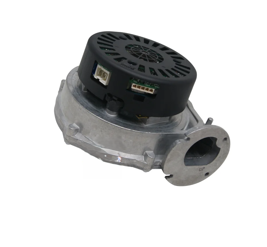 ventilatore nero e grigio rotondo