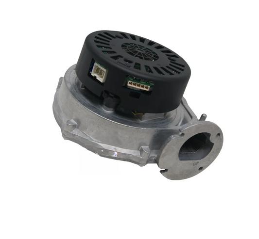 ventilatore nero e grigio rotondo