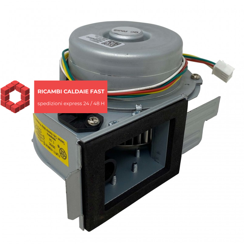 Ventilatore fumi bocca quadrata grigio con Vaillant 0020280042