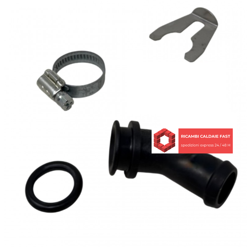 Adattatore inferiore 45 gradi Viessmann Vitodens 7874955