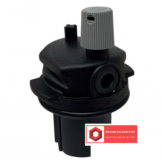 Valvola Jolly nera in plastica per pompe Grounfus