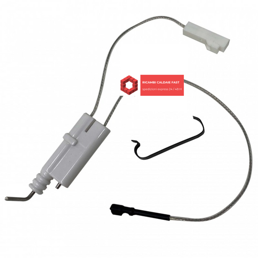 Elettrodi accensione Buderus 87081070130 per caldaie LD004 LD104