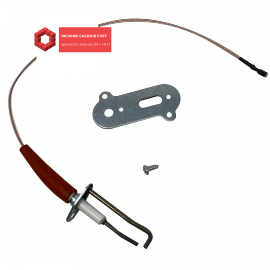 Elettrodo candela accensione caldaia Riello Domus, Domus KL, Domus KL/60, Domus KV 4050364