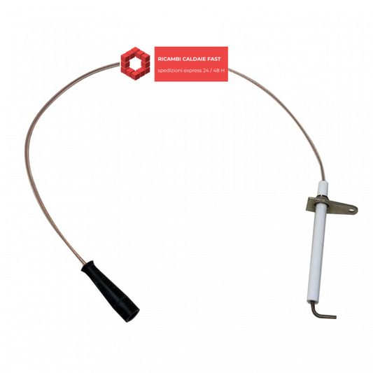 Elettrodo candela accensione e rilevazione caldaia Riello Residence KIS G, Residence KIS M 4365250