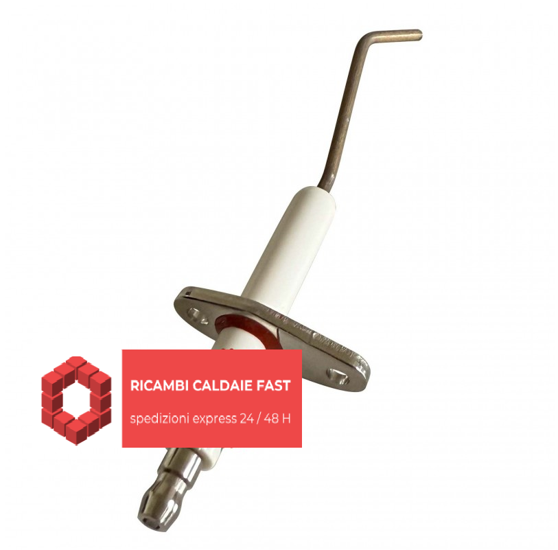 Elettrodo rilevazione fiamma caldaia Italtherm originale codice 805000015