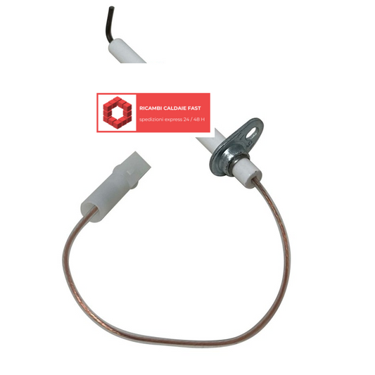 Elettrodo rilevazione fiamma caldaia Savio Biasi originale BI1193104