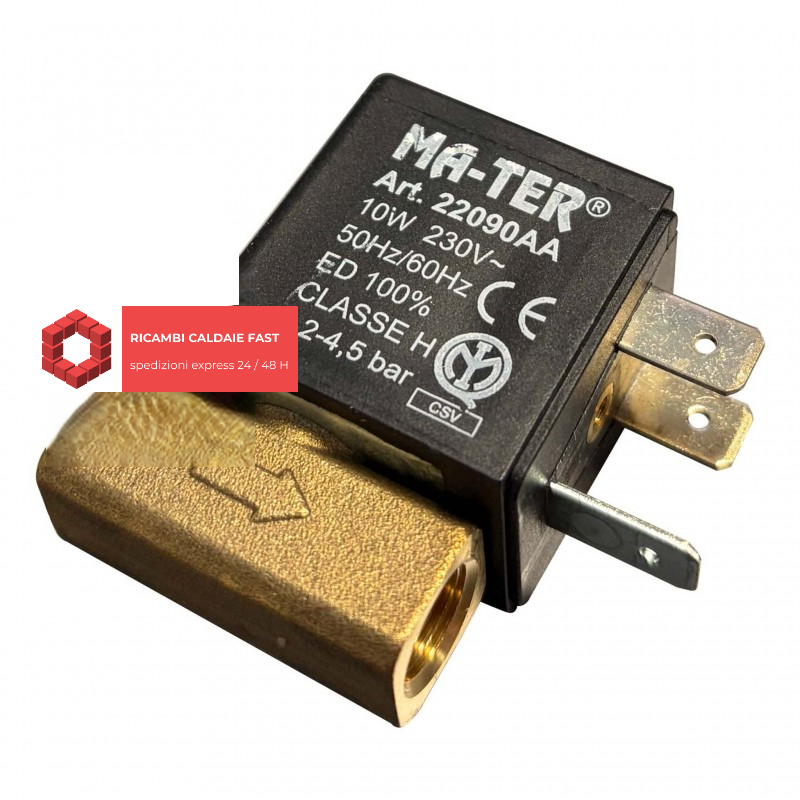Elettrovalvola MA-TER ART.22090AA 10 W 230 V per caldaia italtherm