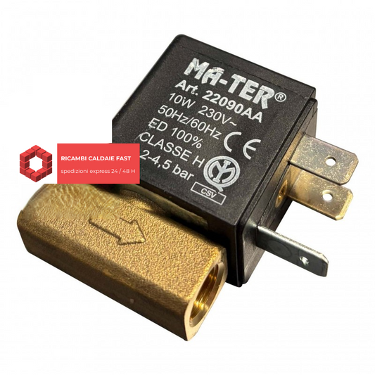 Elettrovalvola MA-TER ART.22090AA 10 W 230 V per caldaia italtherm