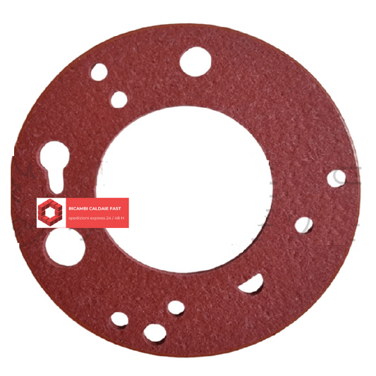 Guarnizione carta ceramica caldaia Riello 20206647 originale , colore rosso